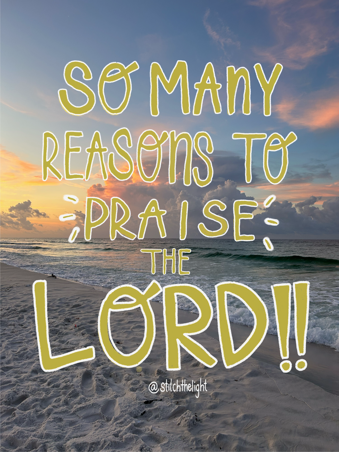 So many reasons to praise the Lord!!