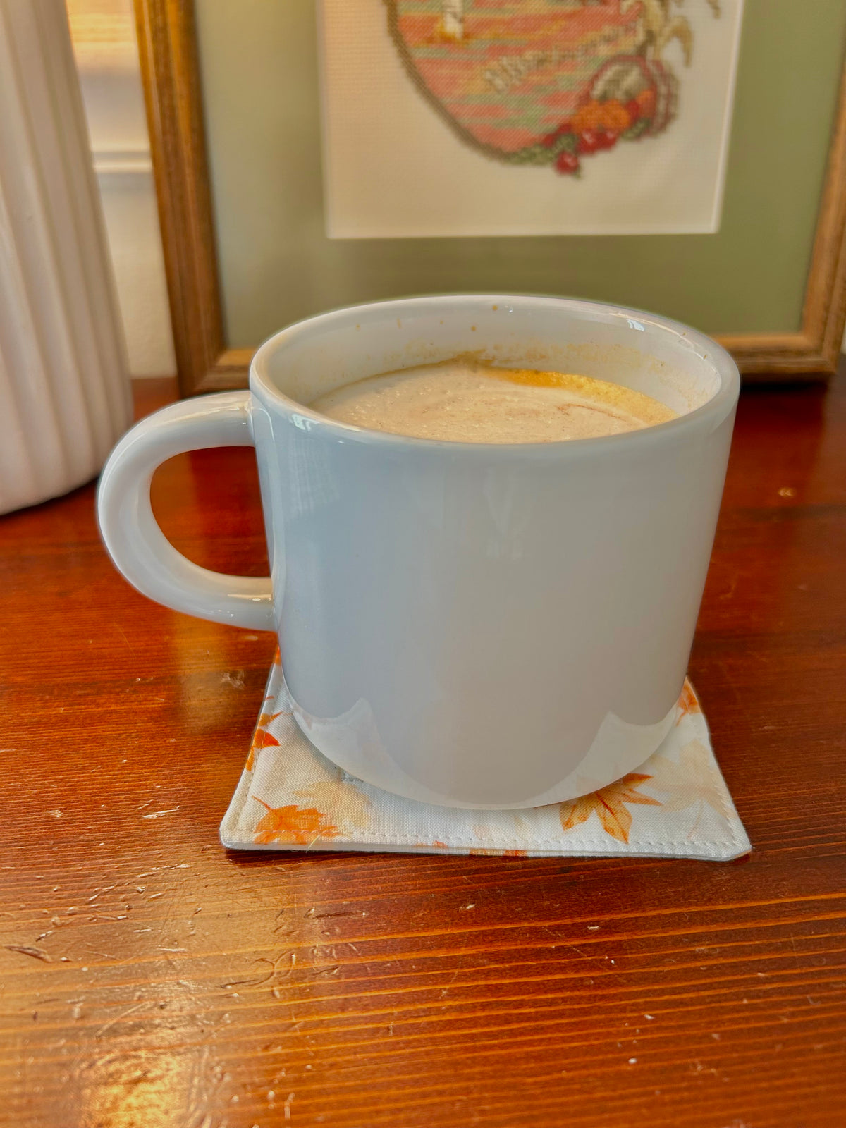 Fallen Leaves (Fabric Coaster)